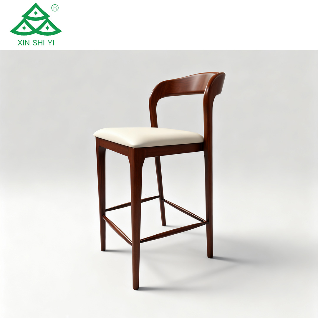 Solid Wood Bar Chair