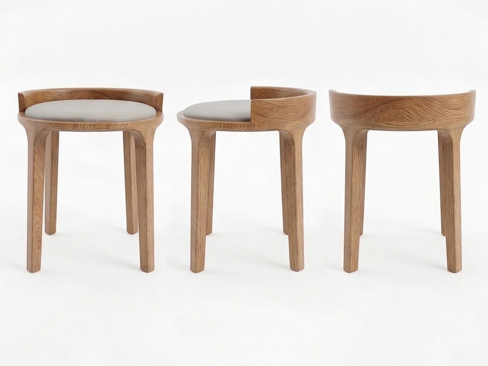 酒店座椅的高级面料和缝线细节图