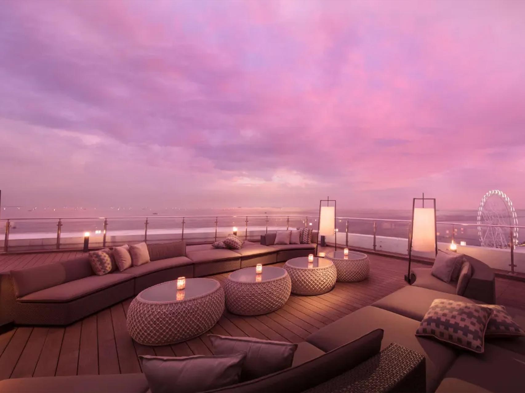 Manila Conrad Hotel Custom Reception and Public Area Seating