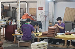 定制布艺面料或皮革的软包包覆工艺