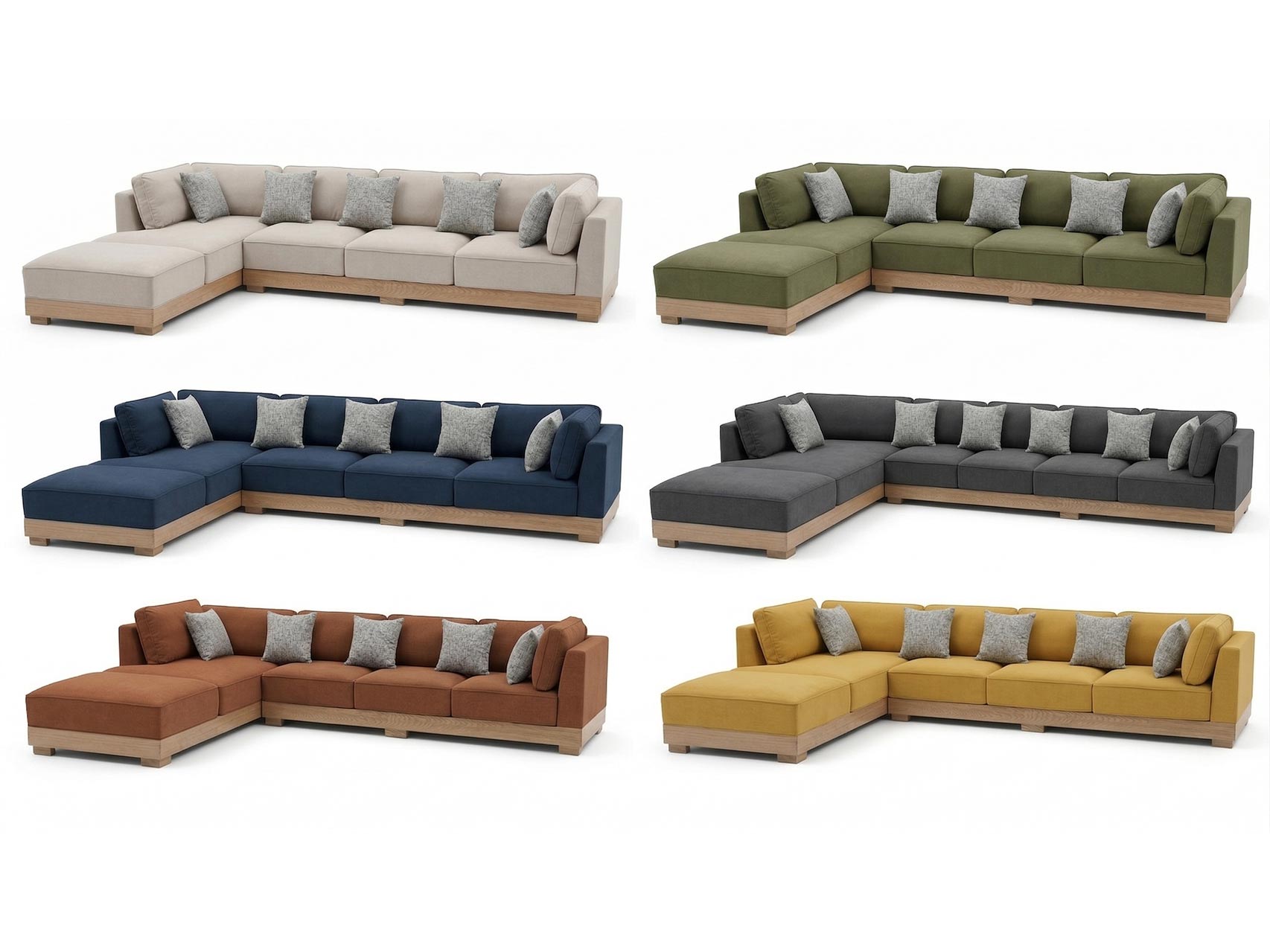 经典酒店沙发实景整体氛围